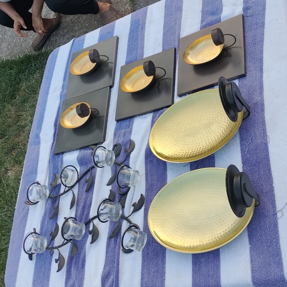 Candle sconces